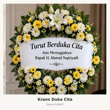 Krans Bunga Duka Bandung Kulon